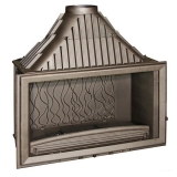 Чугунная каминная топка Invicta Hearth 900 Wide Vision